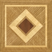hardwood flooring corner accent