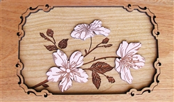 3D Cherry Blossom Panel