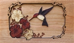 3D Hummingbird Panel