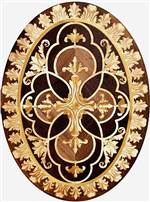 MD-114-A1  |  Flower Bell Oval