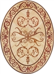MD-116-D4-1 (Venetian Oval)  |  Hardwood Medallion