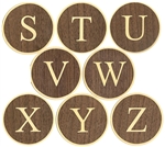 Alphabet Letters S-Z