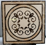 SM-KailaCenter 168C-T | Stone Medallion